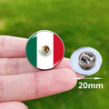 New National Flag Brooches for Men Serbia 2024 France Paris Spain Venezuela Chile Romania USA Italy Portugal Game Brooch Pins