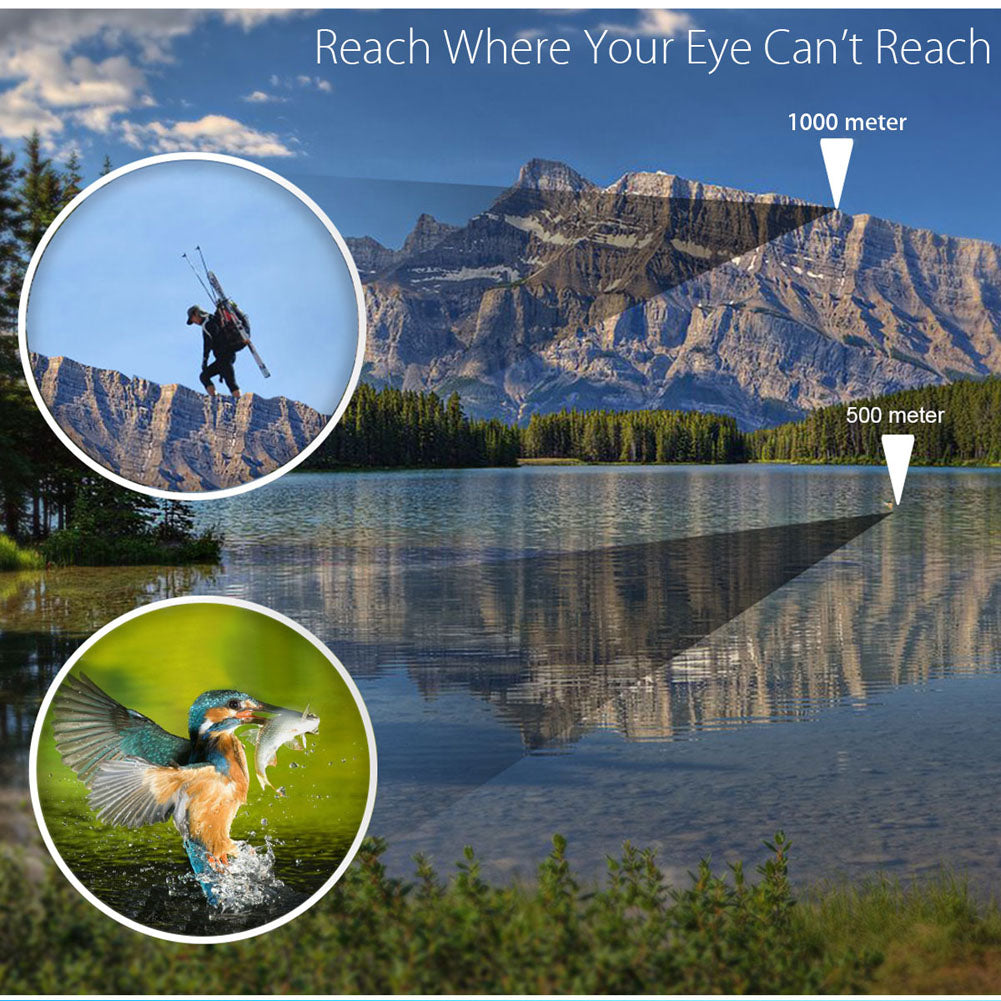 Dual-Cylinder High-Power High-Definition Low-Light Night Vision Telescopes